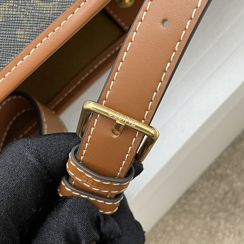 最高級セリーヌスーパーコピー セリーヌバッグコピー スモール バケット タン 191442CAS.04LU カーフスキン セリーヌ バケツ型トートバッグ - 画像 (4)