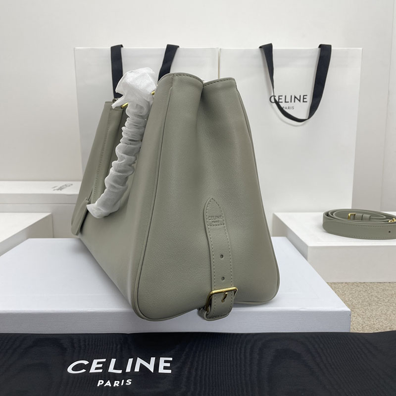 最高級セリーヌスーパーコピー セリーヌバッグコピー ミディアム アポリーヌ バッグ アーモンドグリーン 114963FK6.29AG セリーヌ トートバッグ 新作 2025 - 画像 (8)