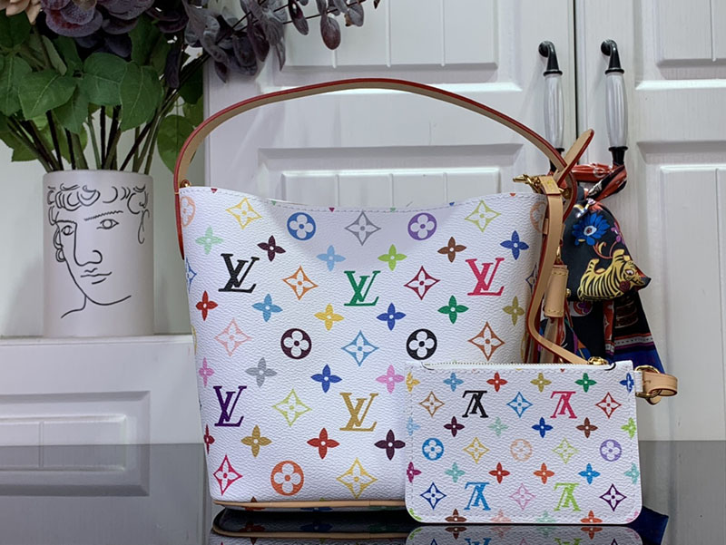 村上隆 ルイヴィトン LV × TM オール・イン BB マルチカラー M13089 モノグラム ゴールド金具 ルイヴィトン 村上隆 2025 新作バッグ - 画像 (8)