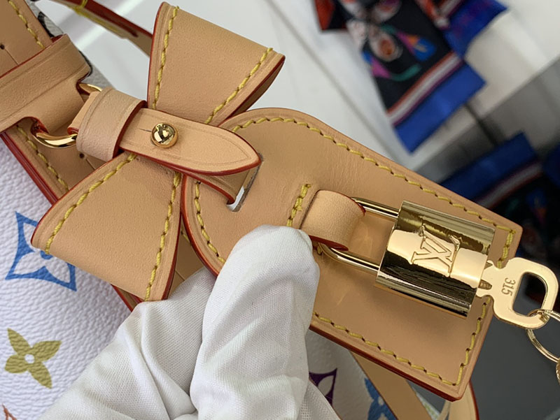 村上隆 ルイヴィトン LV × TM オール・イン BB マルチカラー M13089 モノグラム ゴールド金具 ルイヴィトン 村上隆 2025 新作バッグ - 画像 (5)