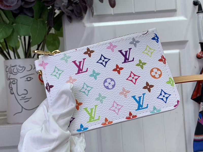 村上隆 ルイヴィトン LV × TM オール・イン BB マルチカラー M13089 モノグラム ゴールド金具 ルイヴィトン 村上隆 2025 新作バッグ - 画像 (4)