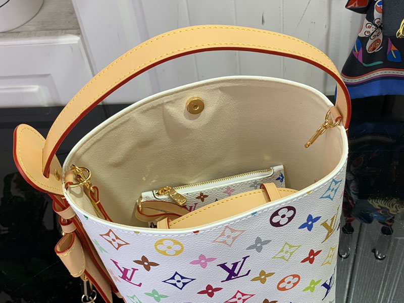 村上隆 ルイヴィトン LV × TM オール・イン BB マルチカラー M13089 モノグラム ゴールド金具 ルイヴィトン 村上隆 2025 新作バッグ - 画像 (2)