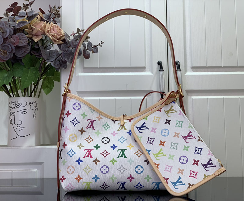 村上隆 ルイヴィトン LV × TM キャリーオール NM PM マルチカラー M13661 モノグラム ゴールド金具 ルイヴィトン 村上隆 2025 新作バッグ - 画像 (8)