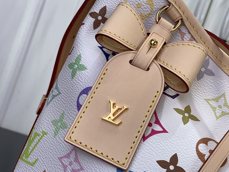 村上隆 ルイヴィトン LV × TM キャリーオール NM PM マルチカラー M13661 モノグラム ゴールド金具 ルイヴィトン 村上隆 2025 新作バッグ - 画像 (6)
