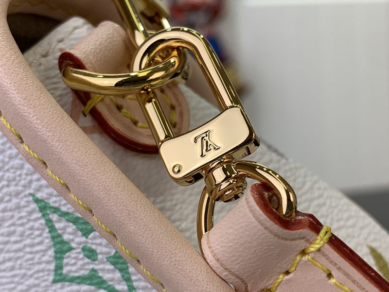 村上隆 ルイヴィトン LV × TM Nano Diane マルチカラー M14194 モノグラム ゴールド金具 ルイヴィトン 村上隆 2025 新作バッグ - 画像 (6)