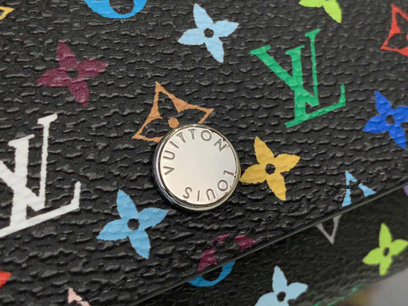村上隆 ルイヴィトン LV × TM キーケース ミュルティクレ 6 マルチカラー 2517725 モノグラム シルバー金具 ルイ ヴィトン 村上隆 取り扱い 店舗 - 画像 (6)