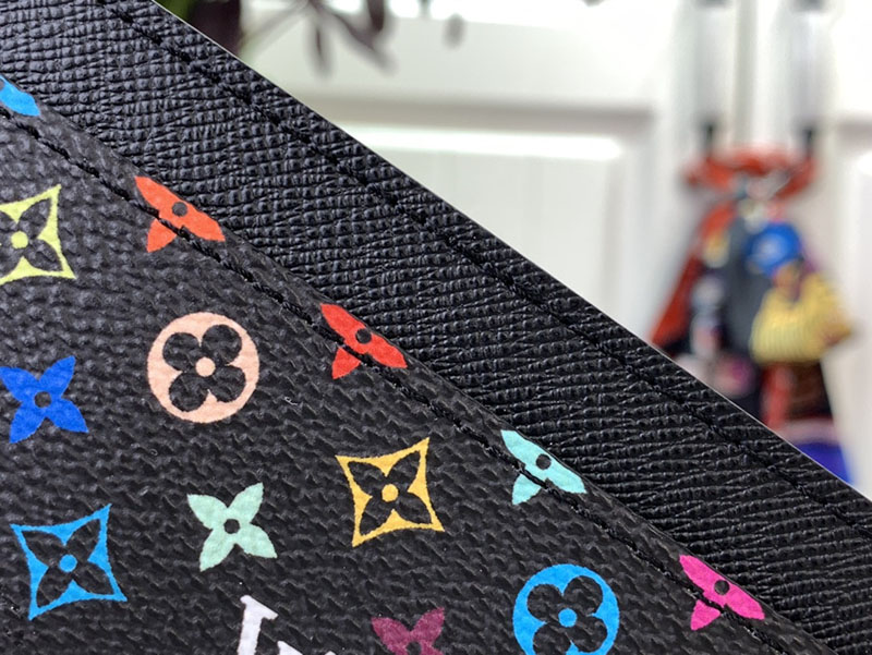 村上隆 ルイヴィトン LV × TM カードケース ポルト カルト・サーンプル マルチカラー 2517727 モノグラム ルイヴィトン 村上隆 第二弾 - 画像 (5)