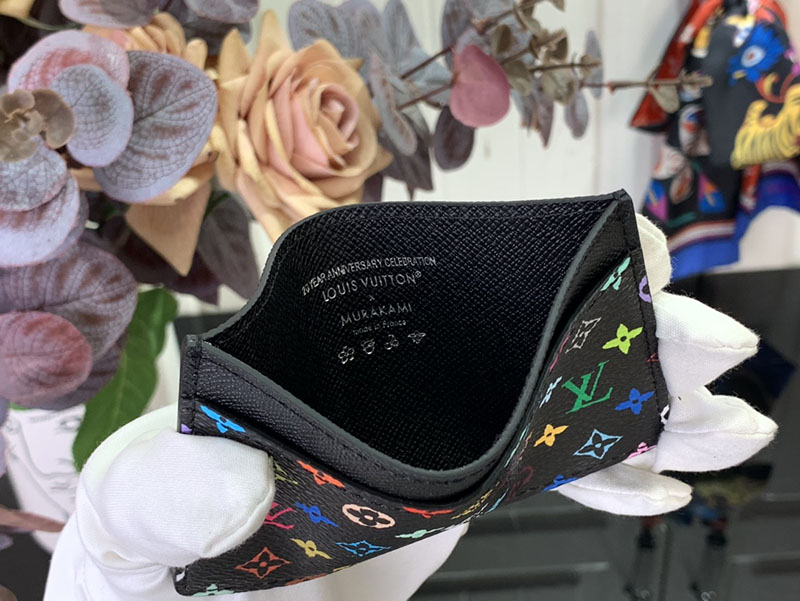 村上隆 ルイヴィトン LV × TM カードケース ポルト カルト・サーンプル マルチカラー 2517727 モノグラム ルイヴィトン 村上隆 第二弾 - 画像 (2)