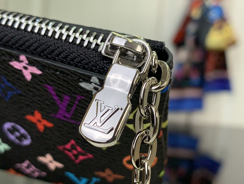 村上隆 ルイヴィトン LV × TM ポシェット・クレ マルチカラー M13664 モノグラム ルイヴィトン 村上隆 2025 第二弾 - 画像 (7)
