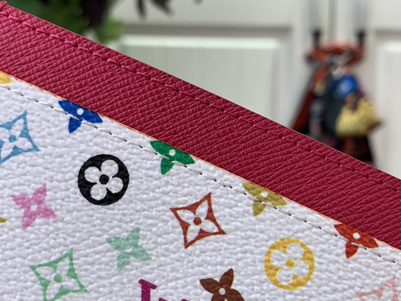 村上隆 ルイヴィトン LV × TM カードケース ポルト カルト・サーンプル マルチカラー M13403 モノグラム ルイヴィトン 村上隆 人気 - 画像 (5)
