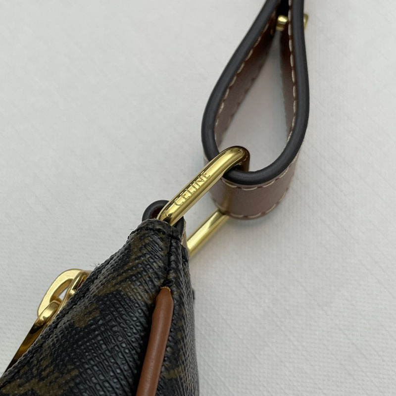 最高級セリーヌスーパーコピー セリーヌバッグコピー AVA(アヴァ)バッグ 193952BZJ.04LU タン セリーヌ ホーボーバッグ 新作 2025 - 画像 (4)