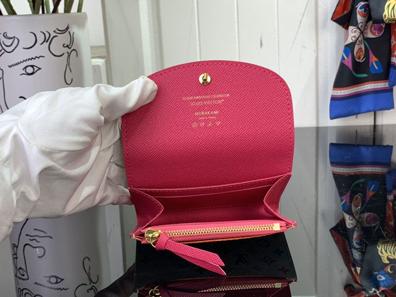 村上隆 ルイヴィトン LV × TM ポルトモネ・ロザリ マルチカラー M13399 モノグラム ルイ ヴィトン 村上隆 取り扱い 店舗 - 画像 (2)