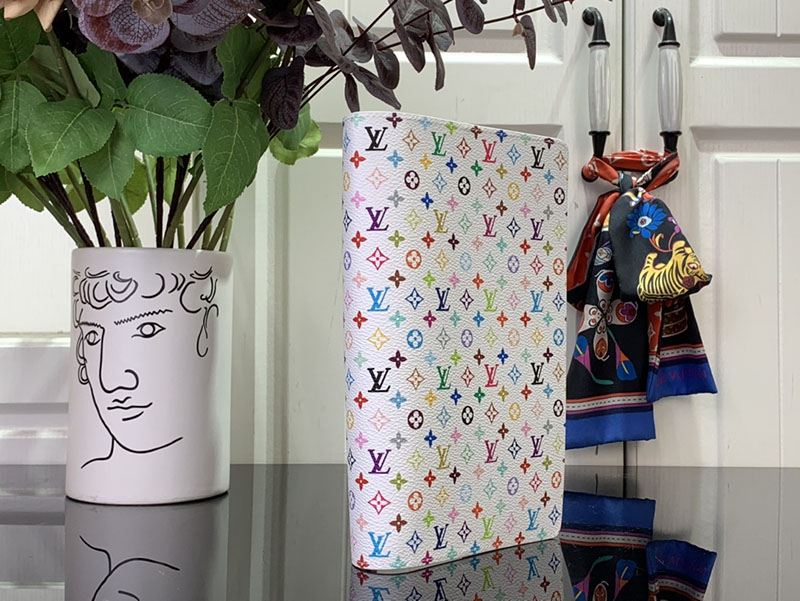 ルイヴィトンブックカバーコピー LV x TM Monogram Multicolore Emily Notebook Cover MM GI1299 ルイヴィトン 村上隆 新作 - 画像 (9)