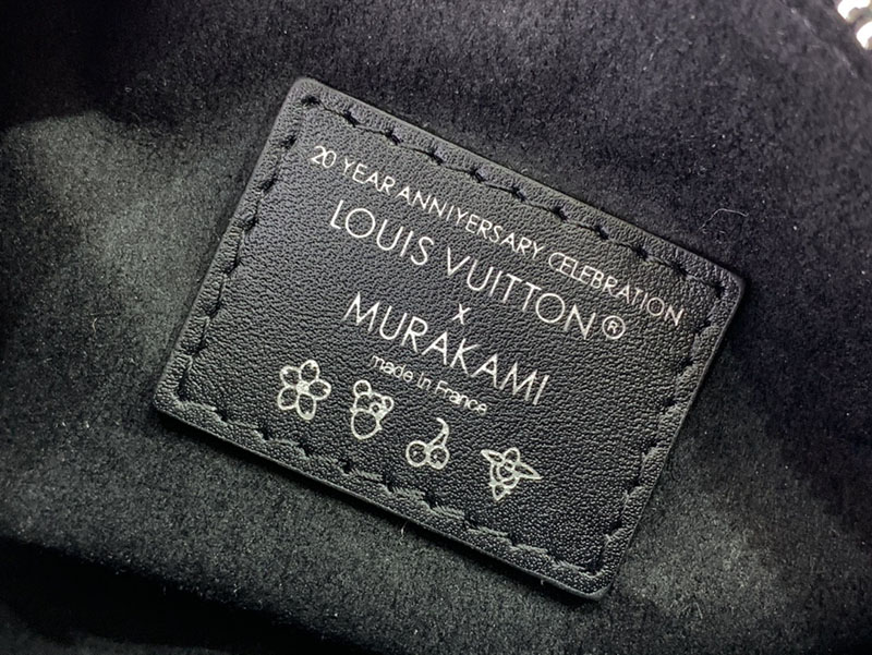 村上隆 ルイヴィトン LV × TM ナノ・スピーディ マルチカラー M13406 モノグラム ゴールド金具 ルイヴィトン 村上隆 2025 新作バッグ - 画像 (4)