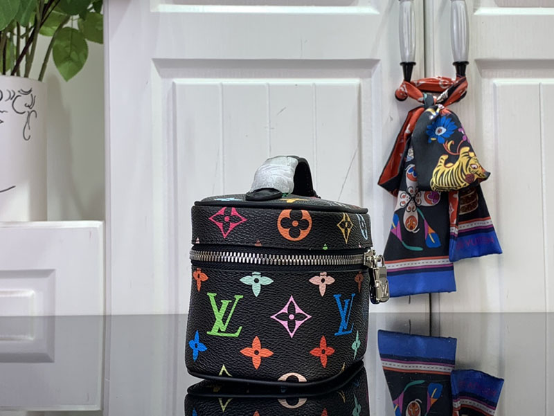 村上隆 ルイヴィトン LV x TM Nice Nano マルチカラー M14033 モノグラム ゴールド金具 ルイヴィトン 村上隆 予約 - 画像 (9)