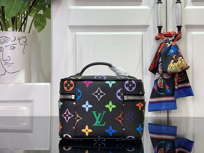 村上隆 ルイヴィトン LV x TM Nice Nano マルチカラー M14033 モノグラム ゴールド金具 ルイヴィトン 村上隆 予約 - 画像 (8)