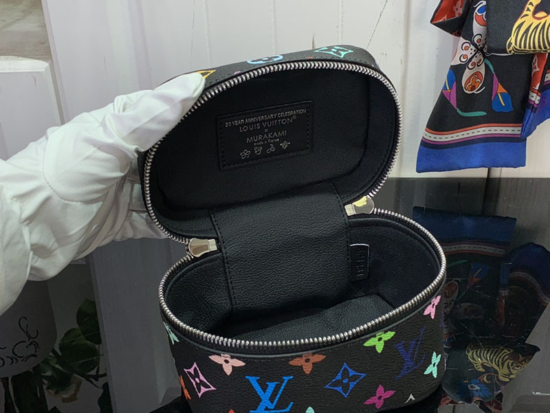 村上隆 ルイヴィトン LV x TM Nice Nano マルチカラー M14033 モノグラム ゴールド金具 ルイヴィトン 村上隆 予約 - 画像 (3)