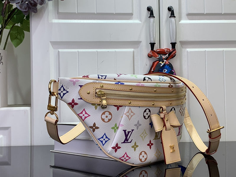 村上隆 ルイヴィトン LV x TM High Rise マルチカラー M13660 モノグラム ゴールド金具 ルイヴィトン 村上隆 メンズ - 画像 (9)