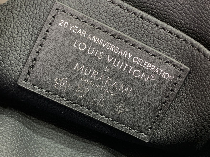 村上隆 ルイヴィトン LV × TM ポシェット・コスメティック PM マルチカラー 2517745 モノグラム ゴールド金具 ルイヴィトン 化粧ポーチ - 画像 (2)