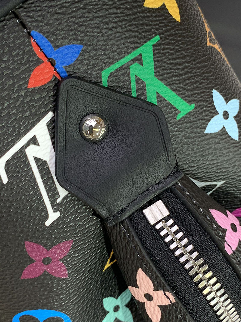 村上隆 ルイヴィトン LV × TM ポシェット・コスメティック GM マルチカラー 2517747 モノグラム ゴールド金具 ルイヴィトン ポーチ メンズ - 画像 (5)