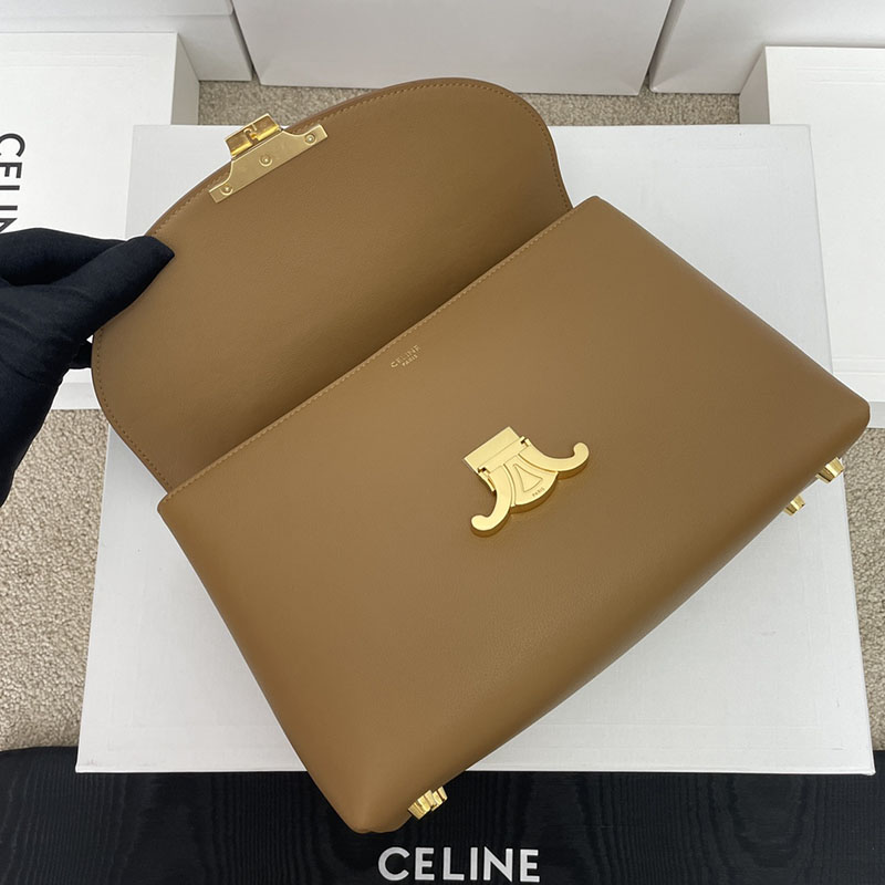 最高級セリーヌスーパーコピー セリーヌバッグコピー ミディアム ニノ バッグ 117523FXK.18BU ブロンズ セリーヌ バッグ 芸能人 - 画像 (3)