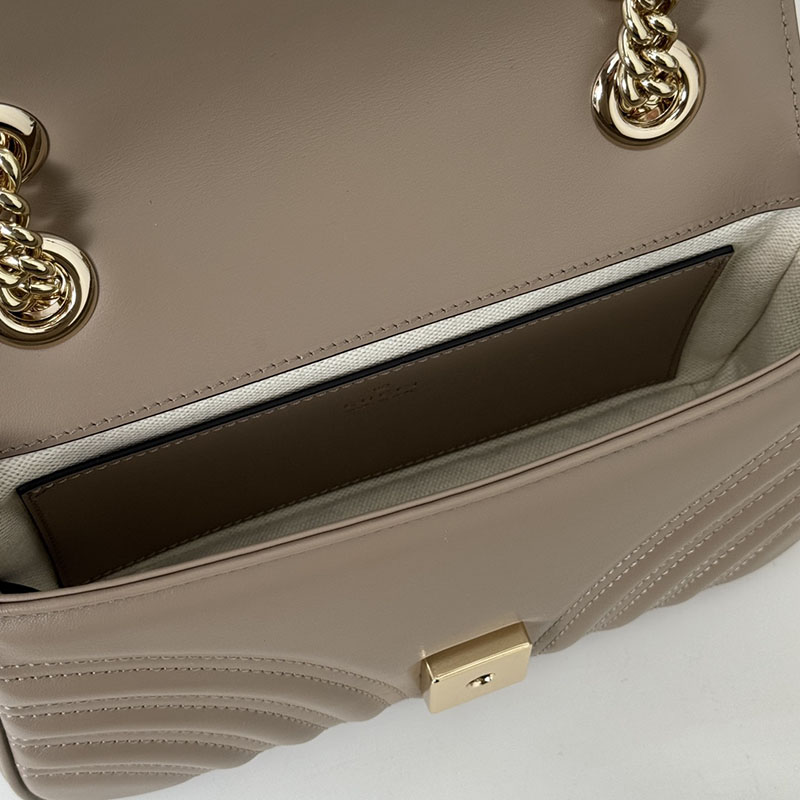 グッチ バッグ 人気 GUCCI GGマーモント ミニ ショルダーバッグ 446744 AAER0 1523 トープ グッチ ミニバッグ 人気 - 画像 (2)