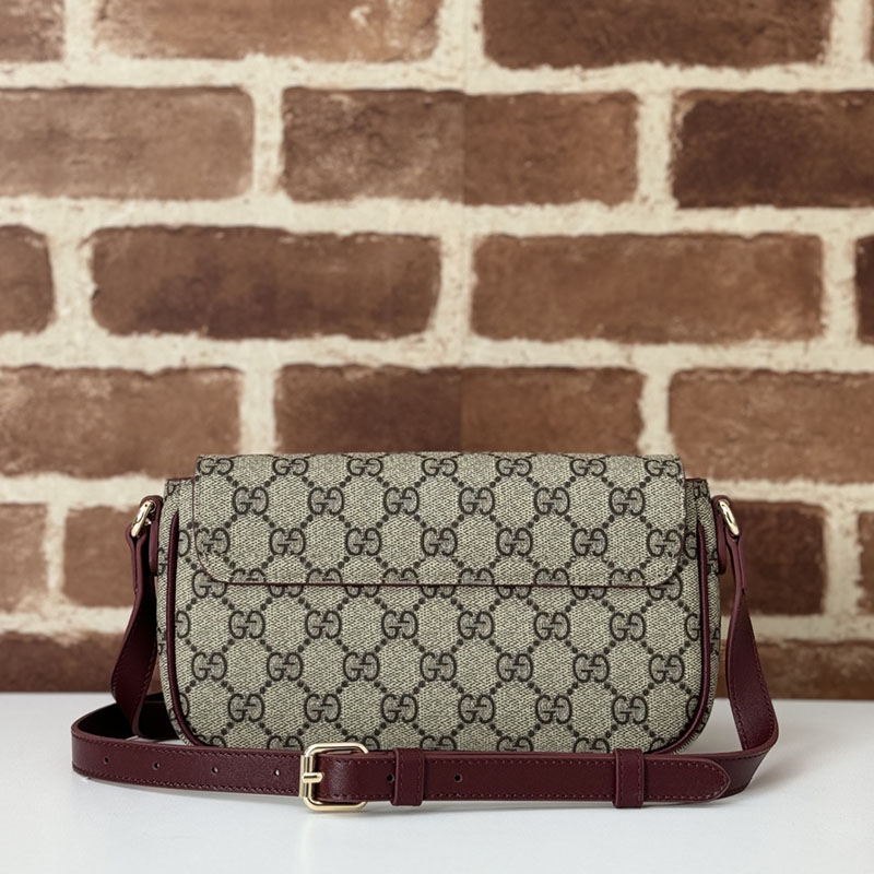 グッチ バッグ 人気 GUCCI キャット ディテール付き GG ミニショルダーバッグ 818764 FAEEP 8574 ベージュ&ダークブラウン ミニショルダーバッグ レディース 人気 - 画像 (5)