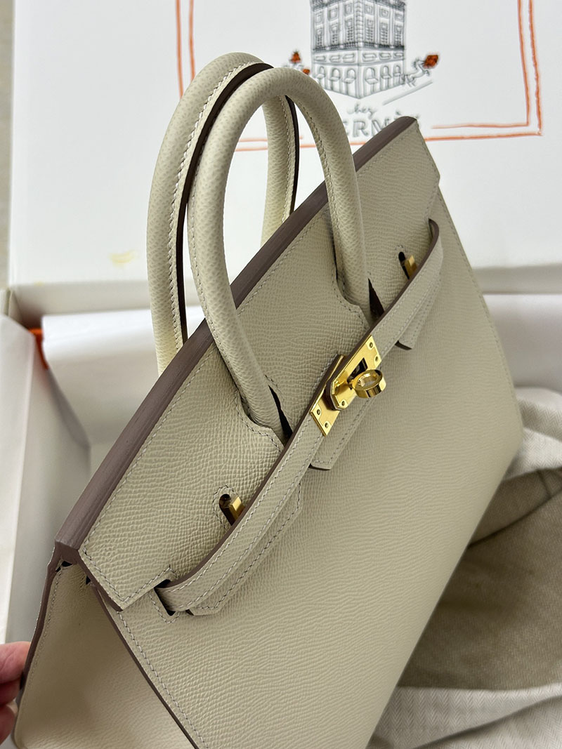 人気色 H品 エルメス バーキン25 セリエ クレ ヴォーエプソン ゴールド金具 2517809 エルメス バーキン 購入方法 - 画像 (6)