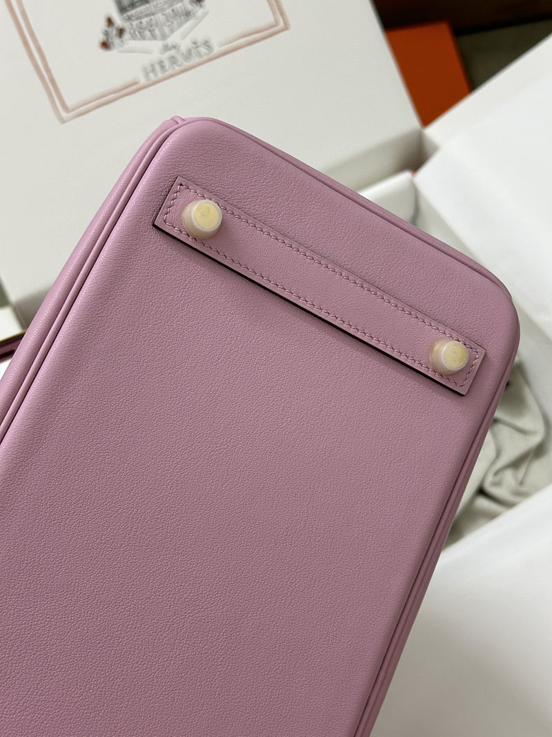 人気色 H品 エルメス バーキン30 モーヴシルベストル スイフト ゴールド金具 2517833 ブランド 並行輸入 激安 - 画像 (2)