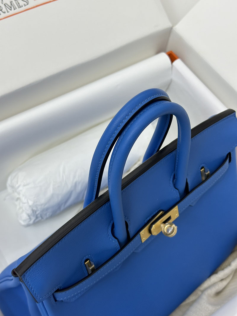 人気色 H品 エルメス バーキン25 ブルーイドラ/ローズウッド スイフト ゴールド金具 2517836 並行輸入品 安すぎる - 画像 (7)