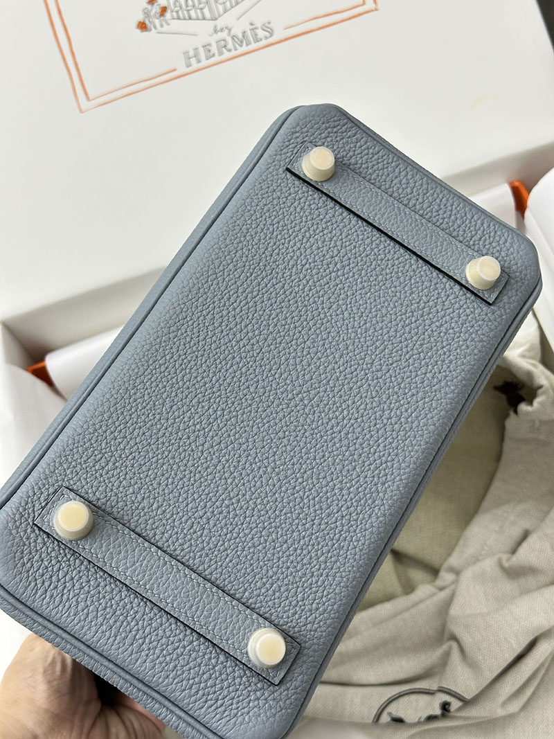 人気色 H品 エルメス バーキン25 ブルーラン トゴ ゴールド金具 2517838 エルメスバッグ種類一覧 - 画像 (5)