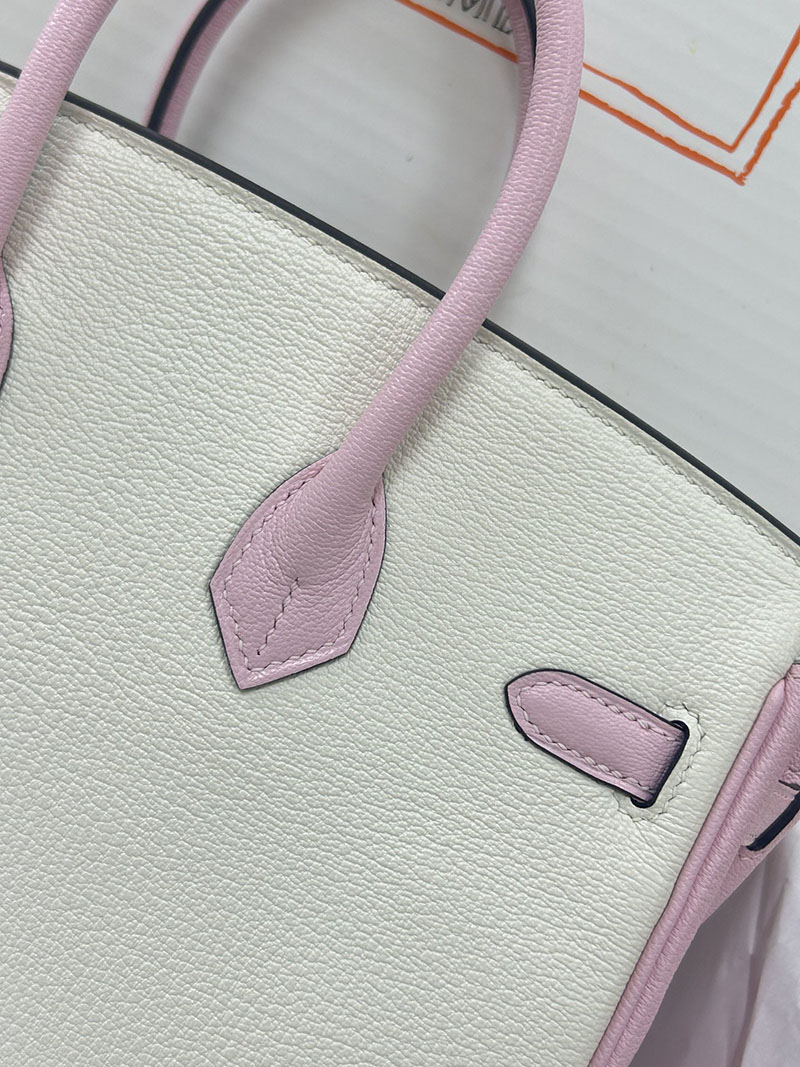 人気色 H品 エルメス バーキン25 パーソナル ナタ/ローズサクラ シェブルミゾル ゴールド金具 2517854 バーキン 素材 人気 - 画像 (7)