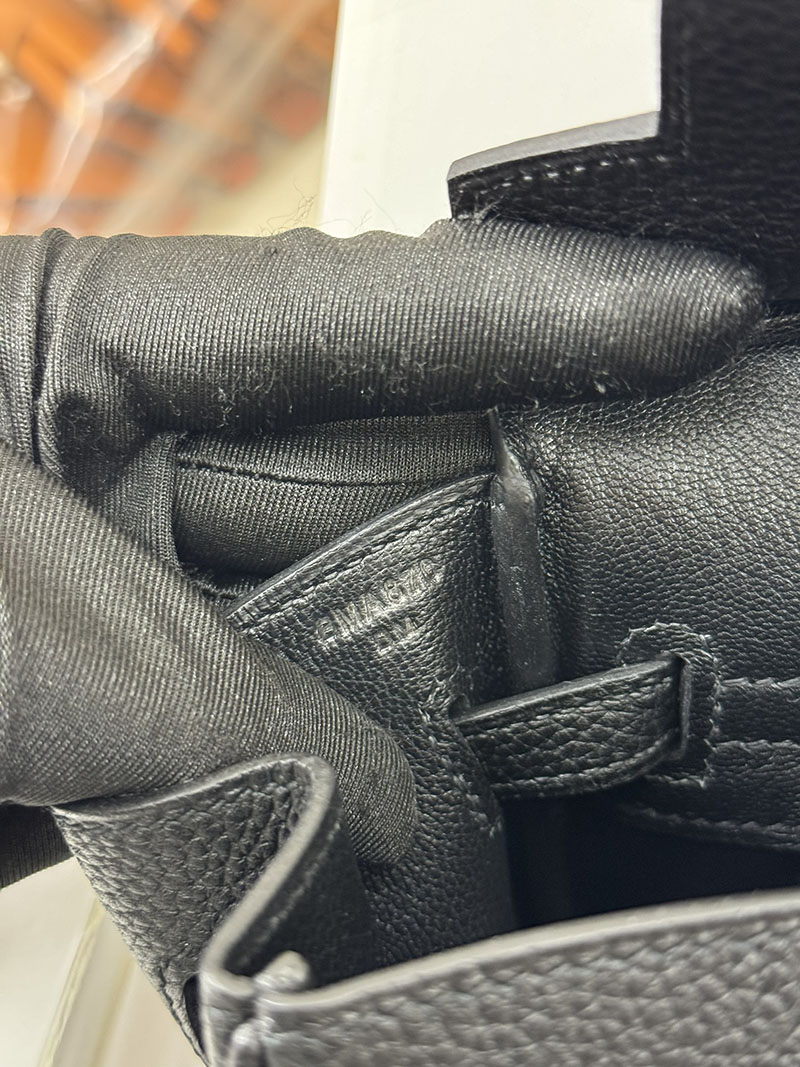 人気色 H品 エルメス バーキン25 黒 ブラック トゴ ローズゴールド金具 2517858 エルメス バッグ 安い - 画像 (2)