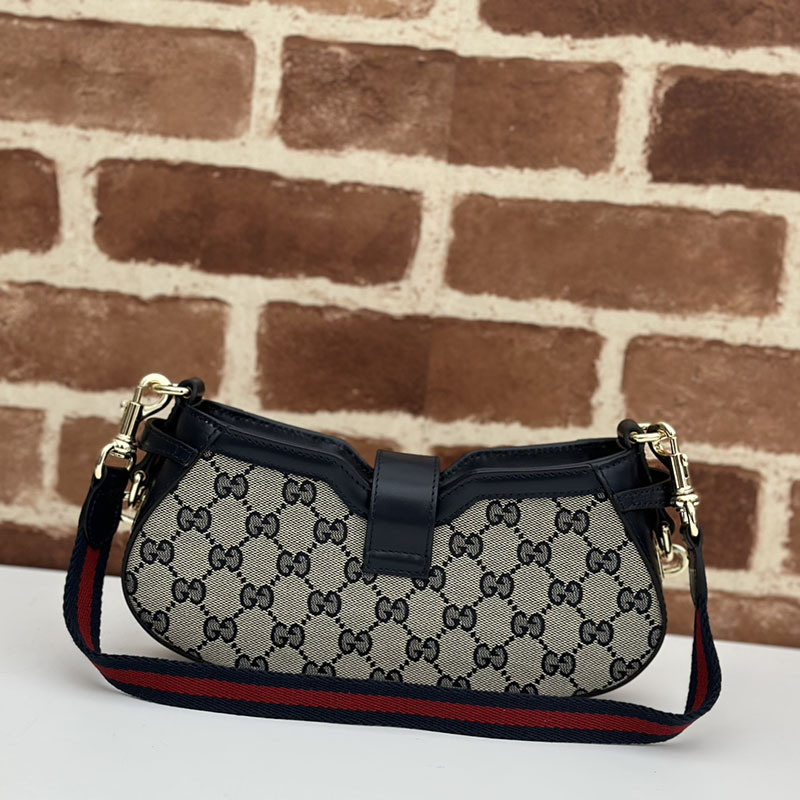 グッチ バッグ 人気 GUCCI ムーンサイド ミニ ショルダーバッグ 786015 FADAC 8559 ベージュ&ブラック グッチ ショルダーバッグ 新品 - 画像 (8)