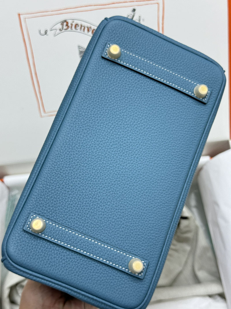 人気色 H品 エルメス バーキン25 ブルージーン トゴ ゴールド金具 2517870 バーキン 人気色 - 画像 (5)