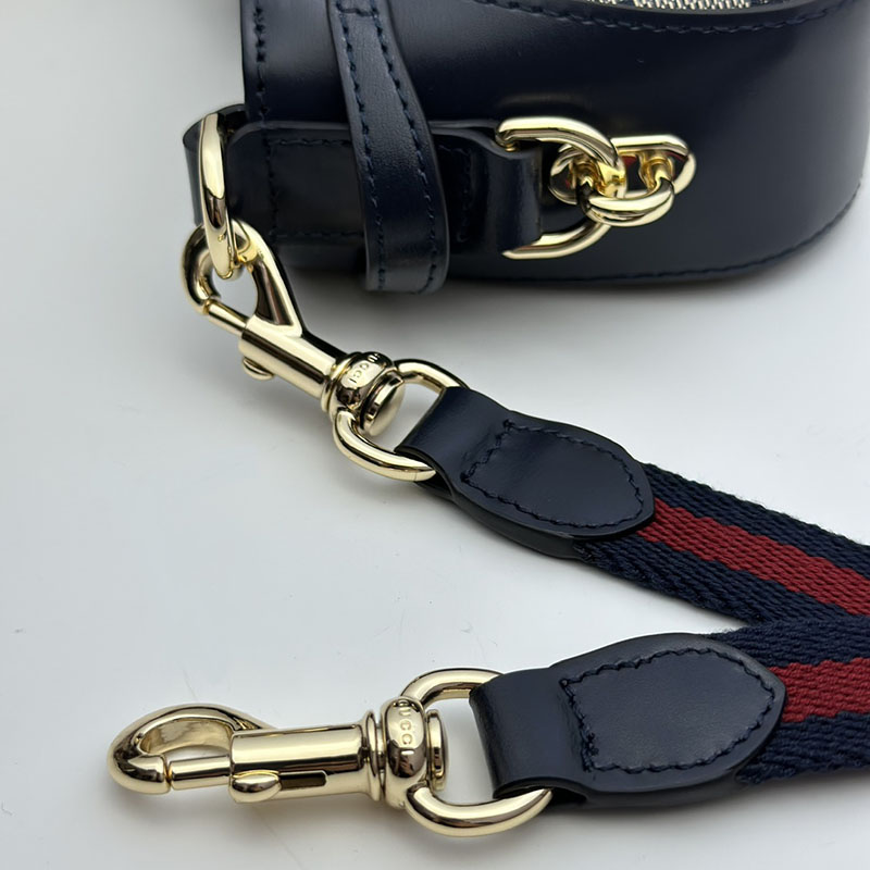 グッチ バッグ 人気 GUCCI ムーンサイド ミニ ショルダーバッグ 786015 FADAC 8559 ベージュ&ブラック グッチ ショルダーバッグ 新品 - 画像 (4)