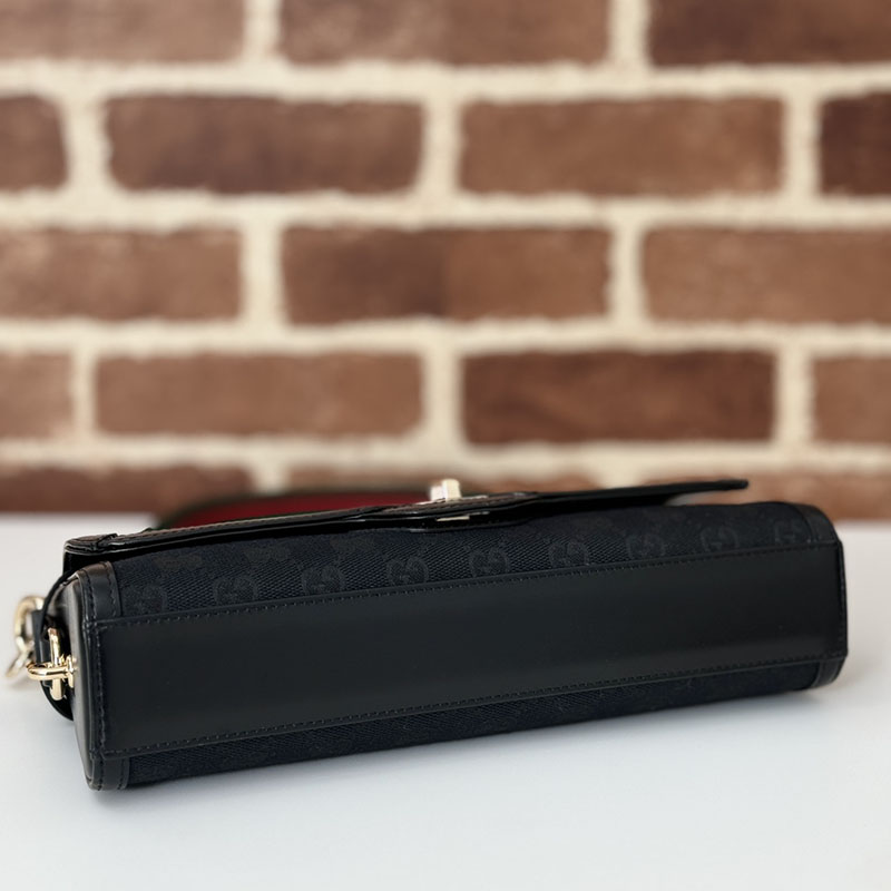 グッチ バッグ 人気 GUCCI ルーチェ スモール ショルダーバッグ 786027 FADAC 1060 ブラック グッチ ショルダーバッグ 新品 - 画像 (7)