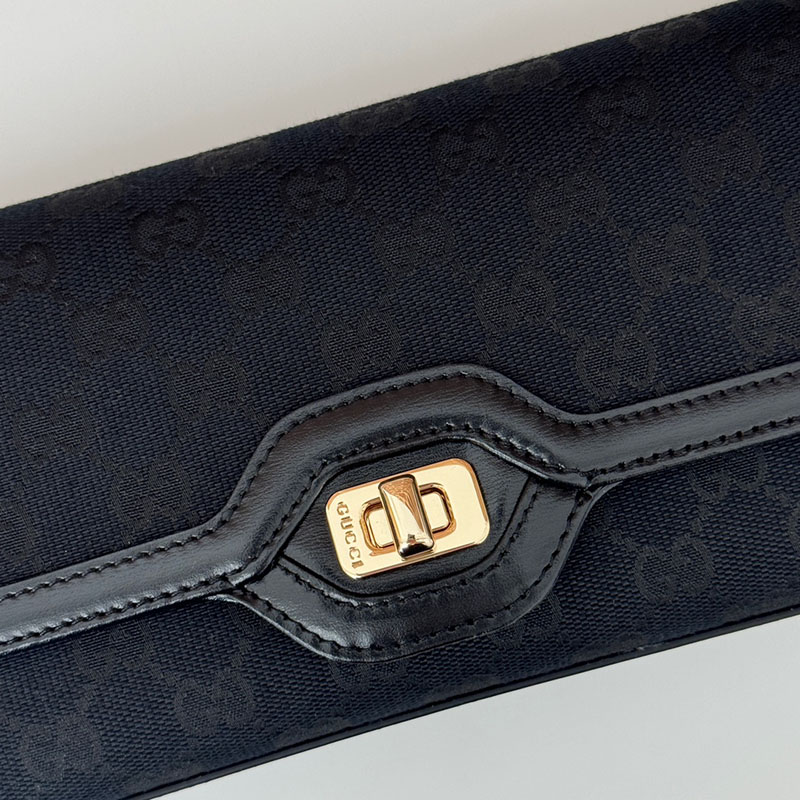グッチ バッグ 人気 GUCCI ルーチェ スモール ショルダーバッグ 786027 FADAC 1060 ブラック グッチ ショルダーバッグ 新品 - 画像 (5)