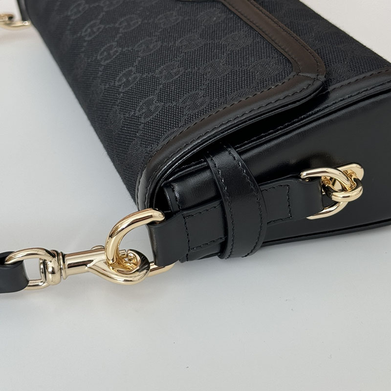 グッチ バッグ 人気 GUCCI ルーチェ スモール ショルダーバッグ 786027 FADAC 1060 ブラック グッチ ショルダーバッグ 新品 - 画像 (4)