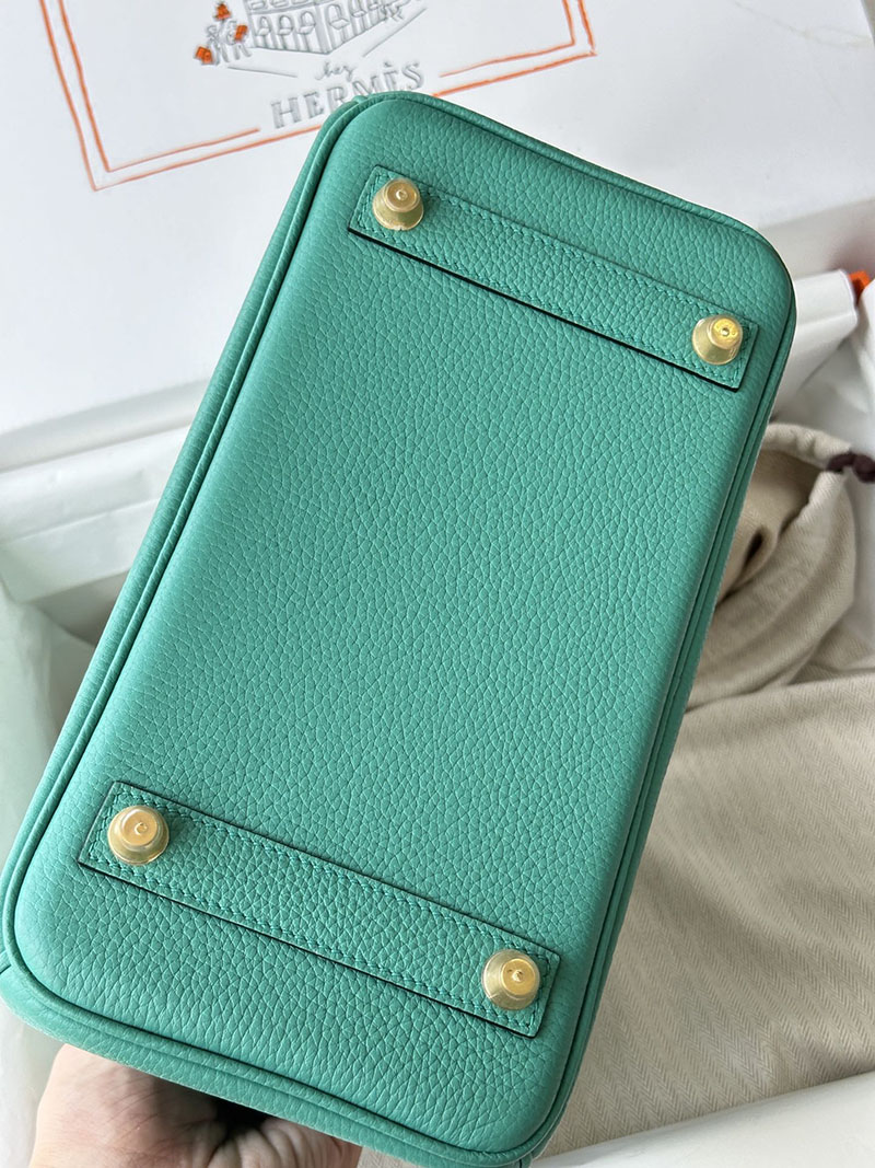 人気色 H品 エルメス バーキン25 ヴェールヴェロン トゴ ゴールド金具 2517878 バーキン25 トゴ 定価 - 画像 (5)