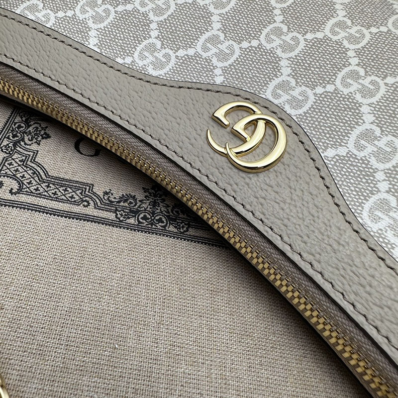 グッチ バッグ 人気 GUCCI オフィディア スモール ショルダーバッグ 735132 UULAG 9682 ベージュ グッチ ショルダーバッグ 小さめ - 画像 (4)