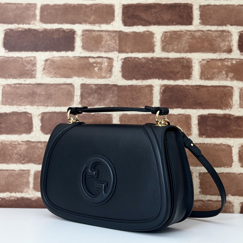 グッチ バッグ 人気 GUCCI ブロンディ ミディアム トップハンドルバッグ 815716 AAEC2 1000 ブラック グッチ バッグ アウトレット - 画像 (9)