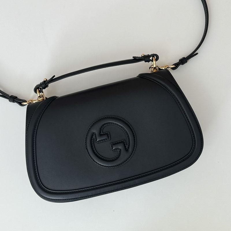 グッチ バッグ 人気 GUCCI ブロンディ ミディアム トップハンドルバッグ 815716 AAEC2 1000 ブラック グッチ バッグ アウトレット - 画像 (6)