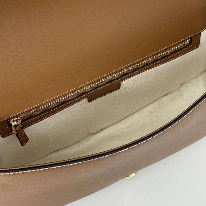 グッチ バッグ 人気 GUCCI ブロンディ ミディアム トップハンドルバッグ 815716 AAEC2 2718 ブラウン グッチ バッグ アウトレット - 画像 (2)