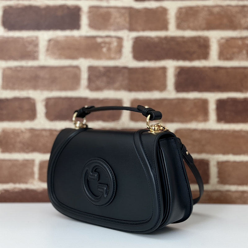 グッチ バッグ 人気 GUCCI ブロンディ スモール トップハンドルバッグ 815714 AAEC2 1000 ブラック グッチブロンディ アウトレット - 画像 (9)