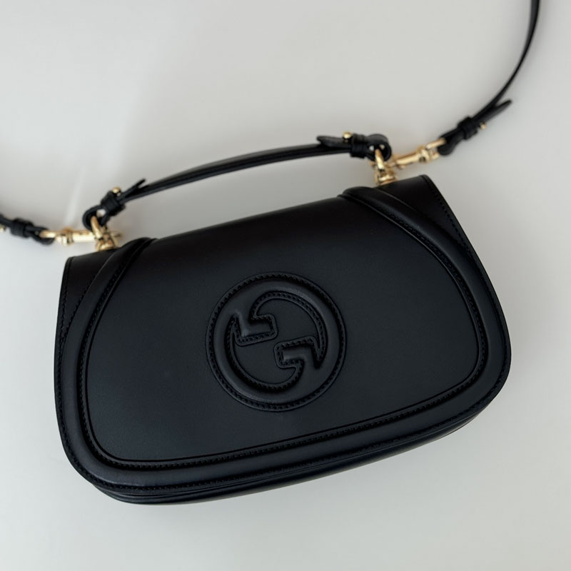 グッチ バッグ 人気 GUCCI ブロンディ スモール トップハンドルバッグ 815714 AAEC2 1000 ブラック グッチブロンディ アウトレット - 画像 (6)