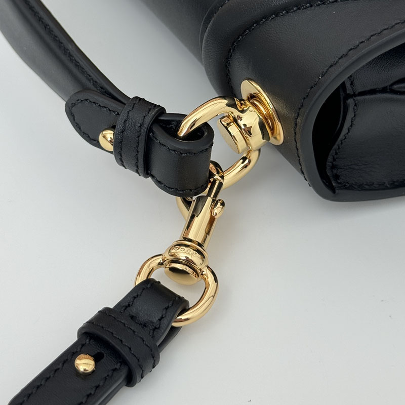 グッチ バッグ 人気 GUCCI ブロンディ スモール トップハンドルバッグ 815714 AAEC2 1000 ブラック グッチブロンディ アウトレット - 画像 (4)