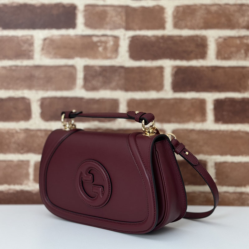 グッチ バッグ 人気 GUCCI ブロンディ スモール トップハンドルバッグ 815714 AAEC2 6207 ロッソ アンコーラ グッチブロンディ アウトレット - 画像 (9)