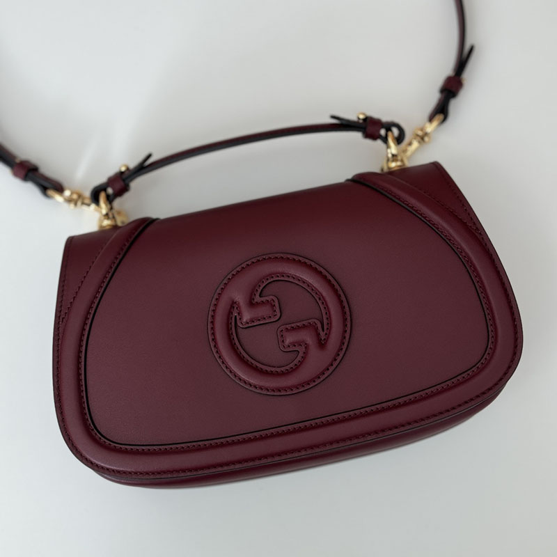 グッチ バッグ 人気 GUCCI ブロンディ スモール トップハンドルバッグ 815714 AAEC2 6207 ロッソ アンコーラ グッチブロンディ アウトレット - 画像 (6)