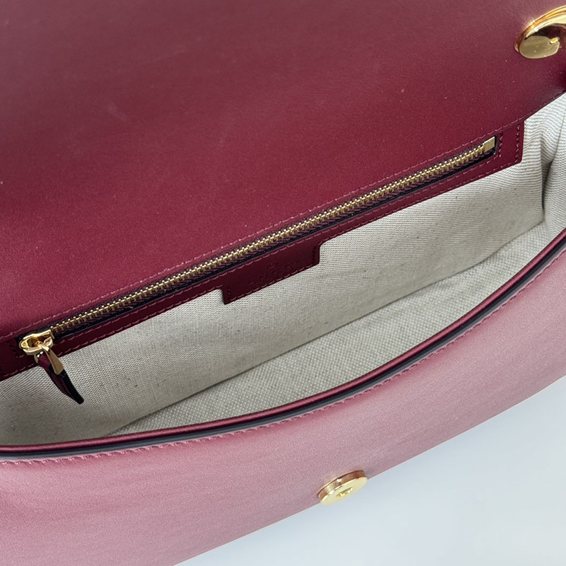 グッチ バッグ 人気 GUCCI ブロンディ スモール トップハンドルバッグ 815714 AAEC2 6207 ロッソ アンコーラ グッチブロンディ アウトレット - 画像 (2)